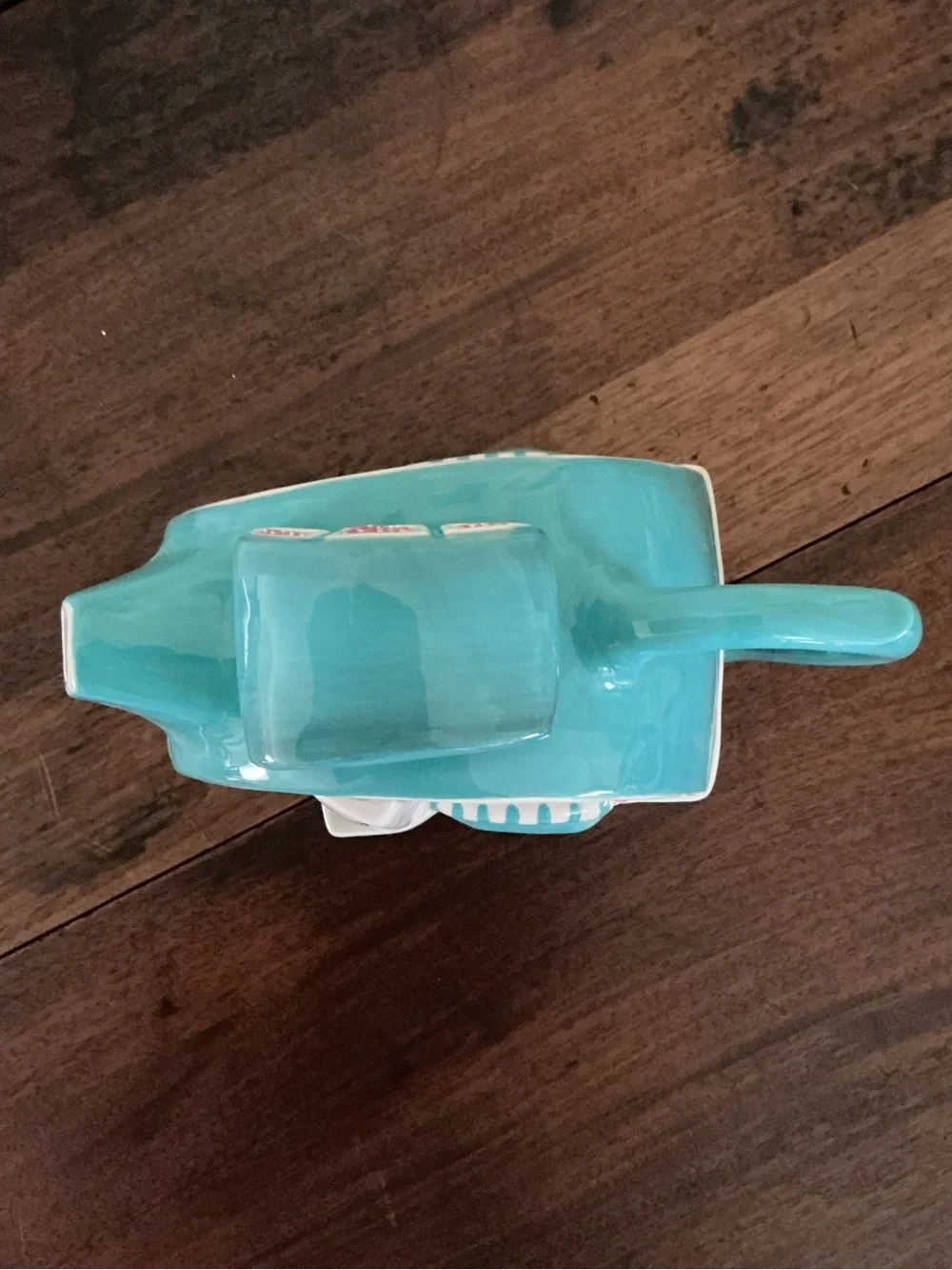 NWT Blue Sky Clayworks Retro Camper Figural Teapot